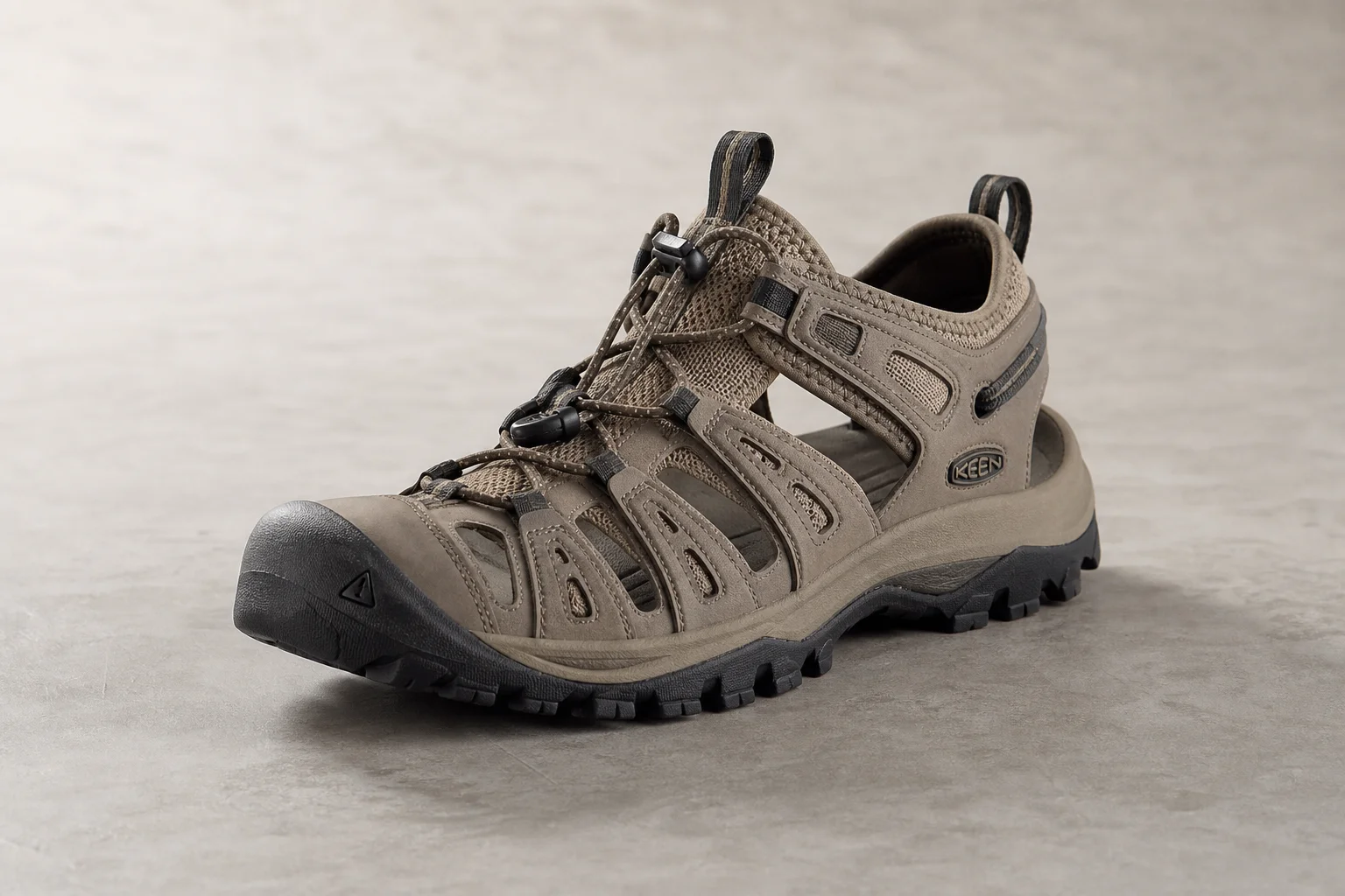 La Sportiva TX Hike boot and Merrell Speed Solo shoe side by side on neutral backdrop