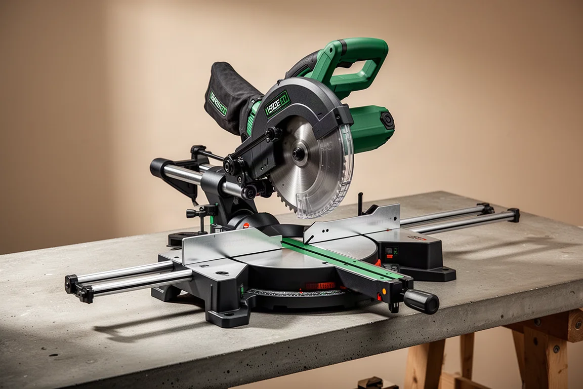 Metabo HPT 12in 15 Amp Dual Bevel Sliding Compound Miter Saw product image