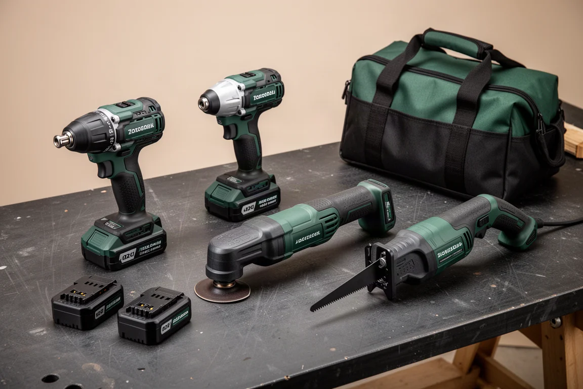 Metabo HPT 4-Tool Cordless Combo Kit product image