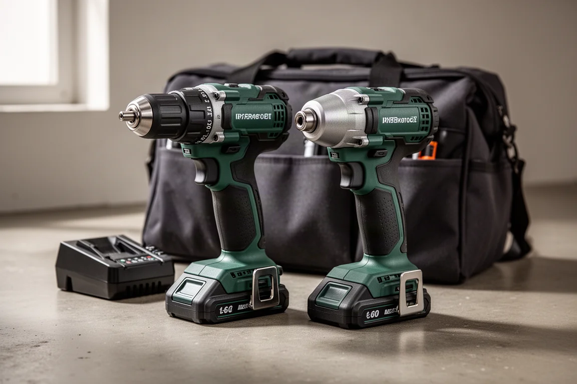 Metabo HPT MultiVolt Drill and Impact Driver Kit product image