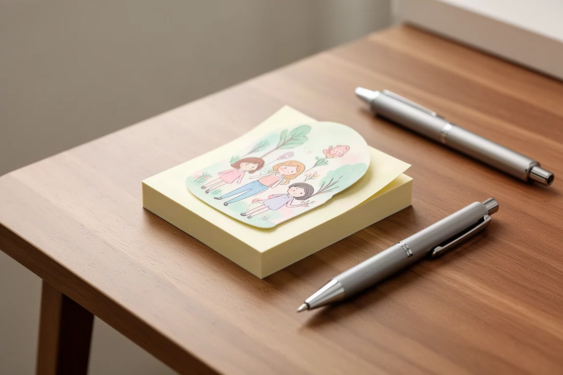 Midori Die-Cut Sticky Notes product image