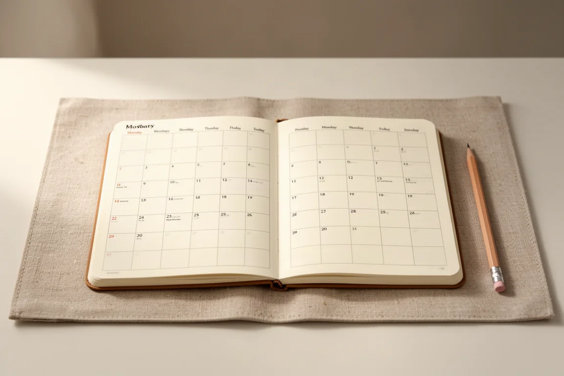 Midori Double Schedule Diary product image