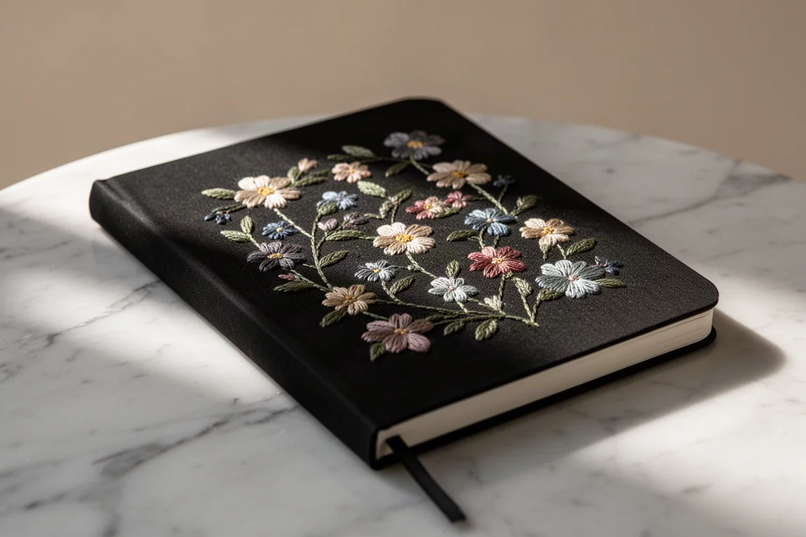 Midori Embroidered 5 Year Diary product image
