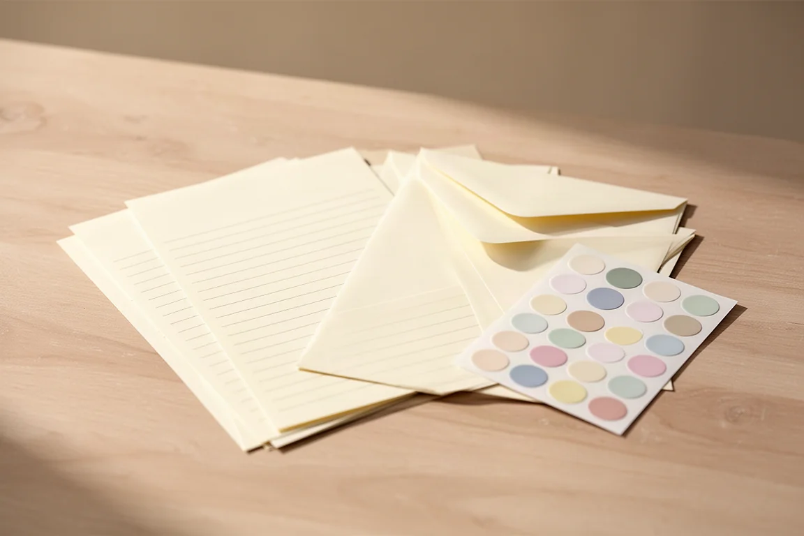 Midori Mogu Mogu Mini Letter Set product image