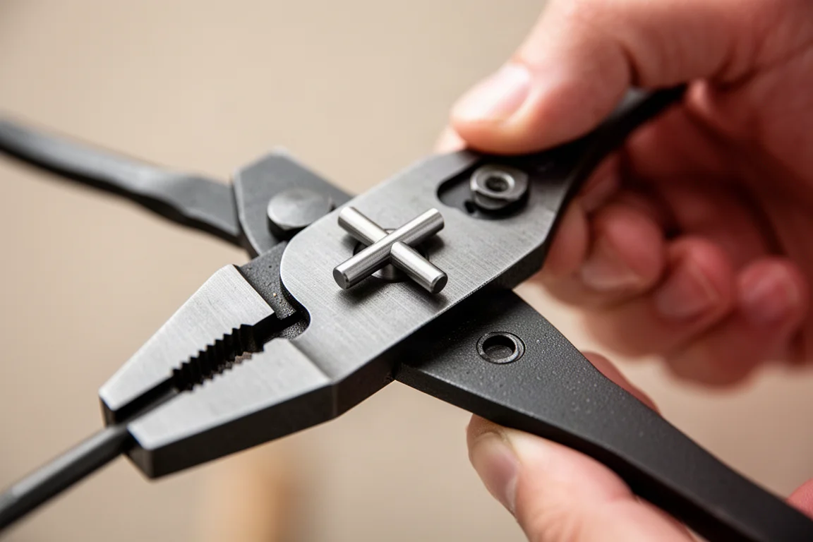 T-förmiger Slip Joint Stiftmechanismus wird von Hand verstellt