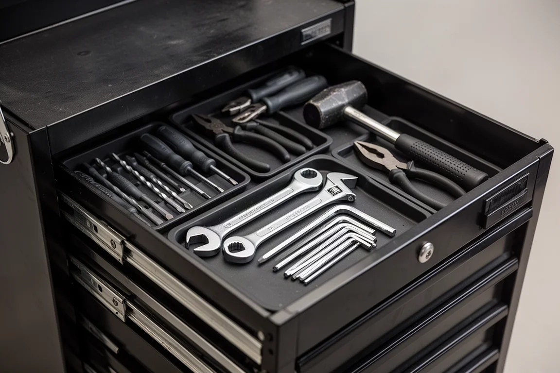 Milwaukee 48-22-9493 64-Piece Hand Tool Set with Packout Four Drawer Toolbox product image
