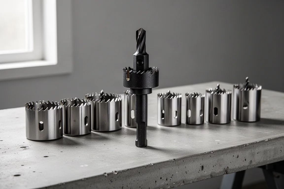 Kit Milwaukee Hole Dozer 12 pezzi multimateriale con mandrino Quick Lock: uno sguardo da vicino immagine di copertina