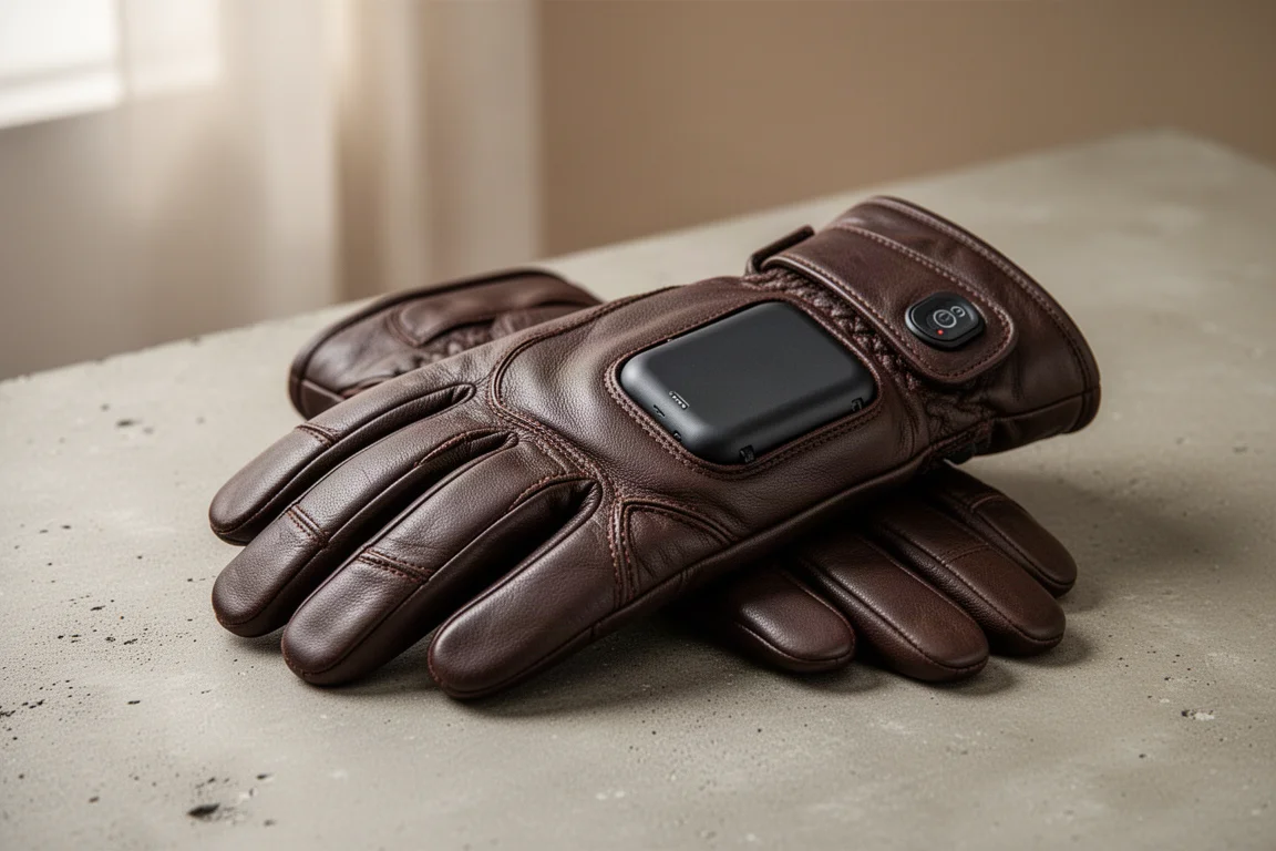 Milwaukee Leather Heated Gloves product image