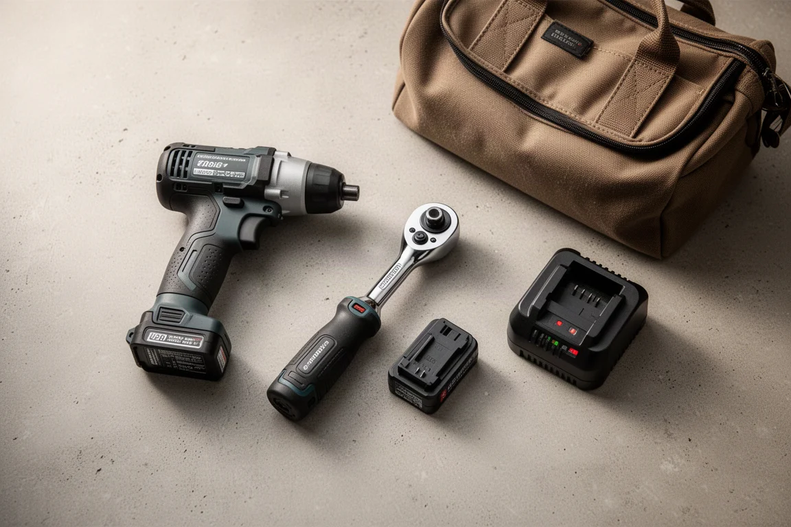 Milwaukee M12 Fuel Compact Impact Driver Kit with Ratchet product image
