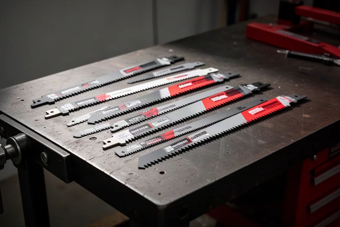 Milwaukee M12 Reciprocating Saw Blade 22-Piece Set product image