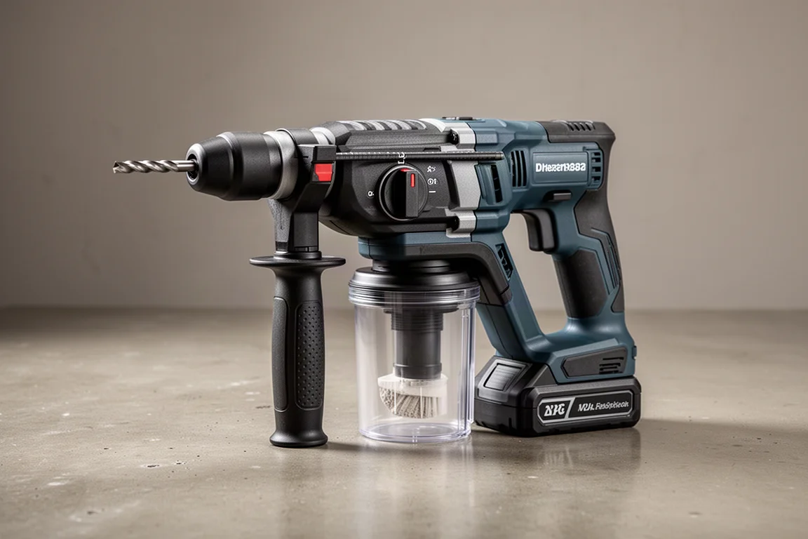 Milwaukee M18 1-1/8-Inch Rotary Hammer with Hammer Vac product image
