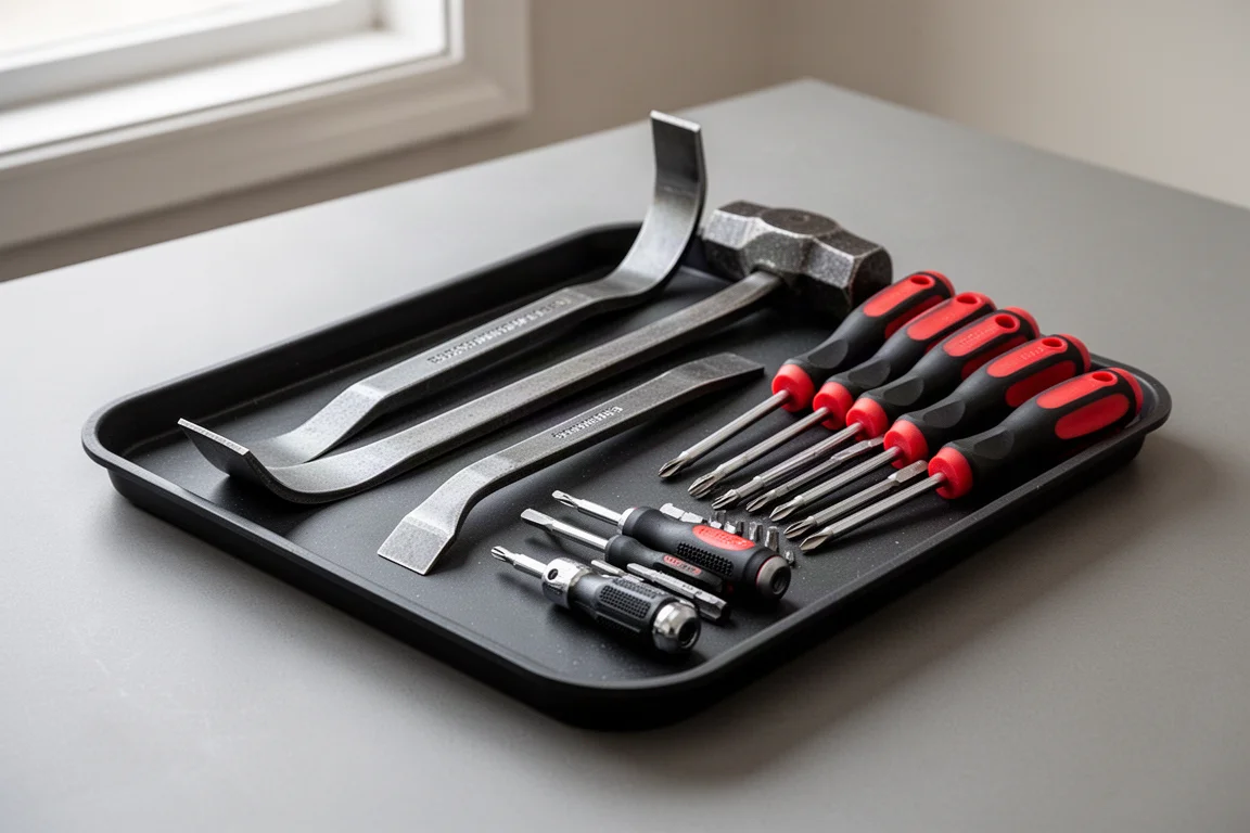 Milwaukee Screwdriver and Pry Bar Set with Tray for Packout Drawers product image