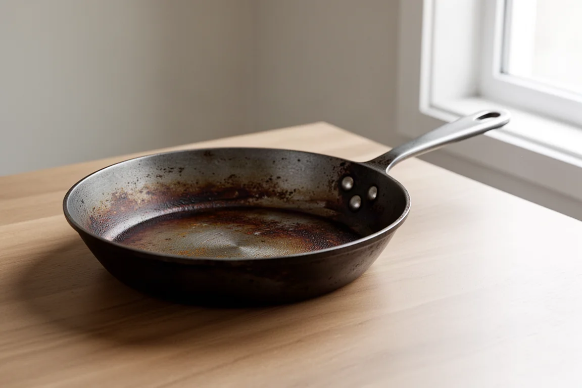 Misen Pre-Seasoned Carbon Steel Skillet product image