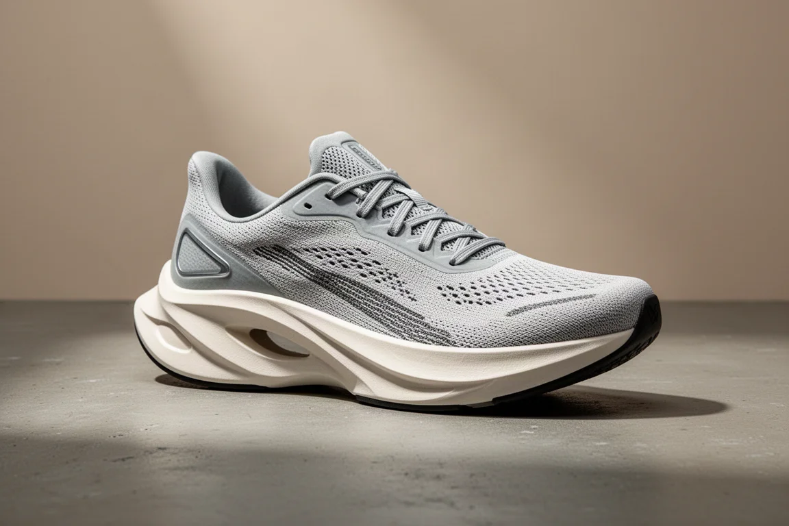 Mizuno Wave Rebellion Pro 3 racing shoe on a concrete surface