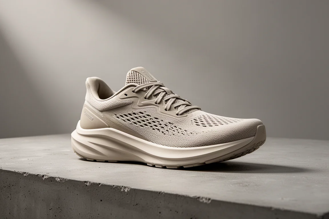 Mizuno Wave Rider 27 neutral running shoe on a concrete surface