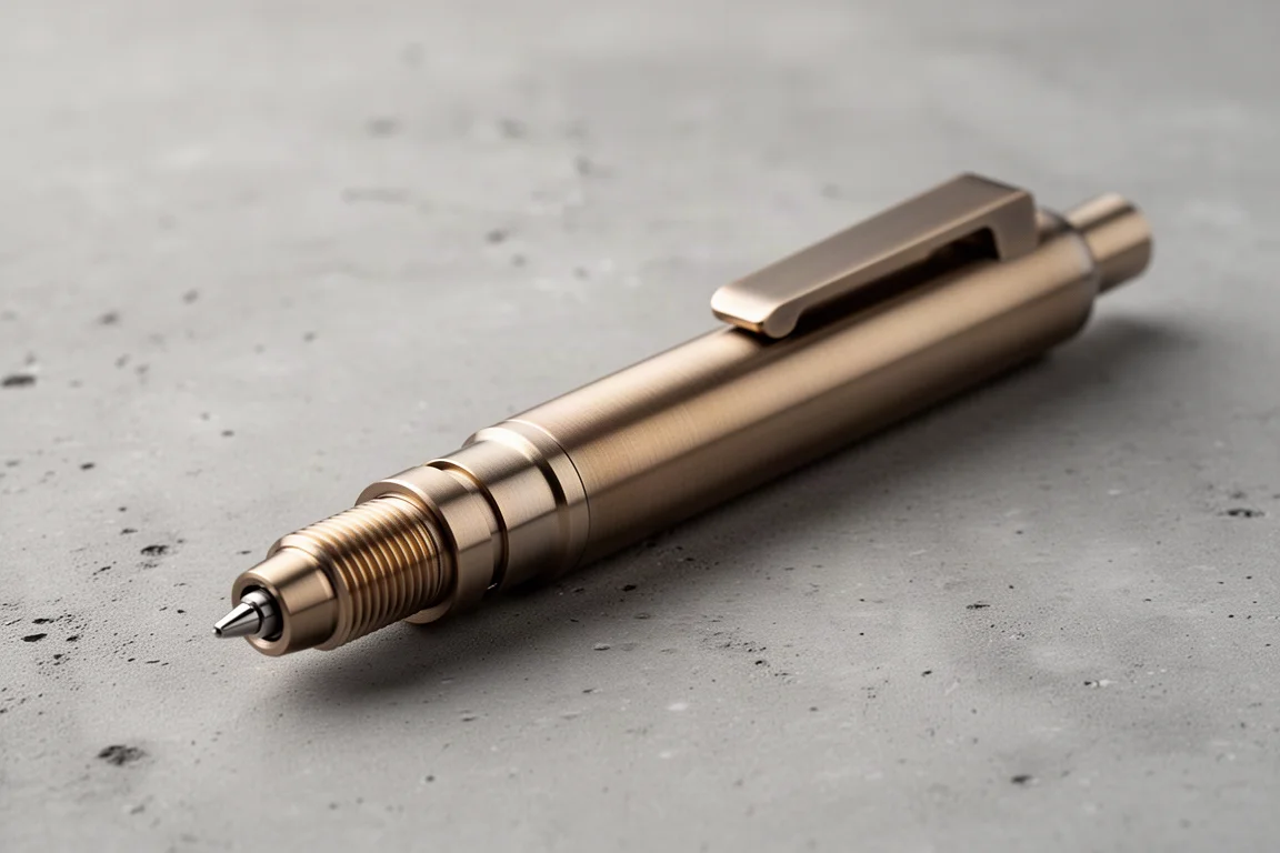 Modern Fuel Titanium Bolt Action Ballpoint Pen product image