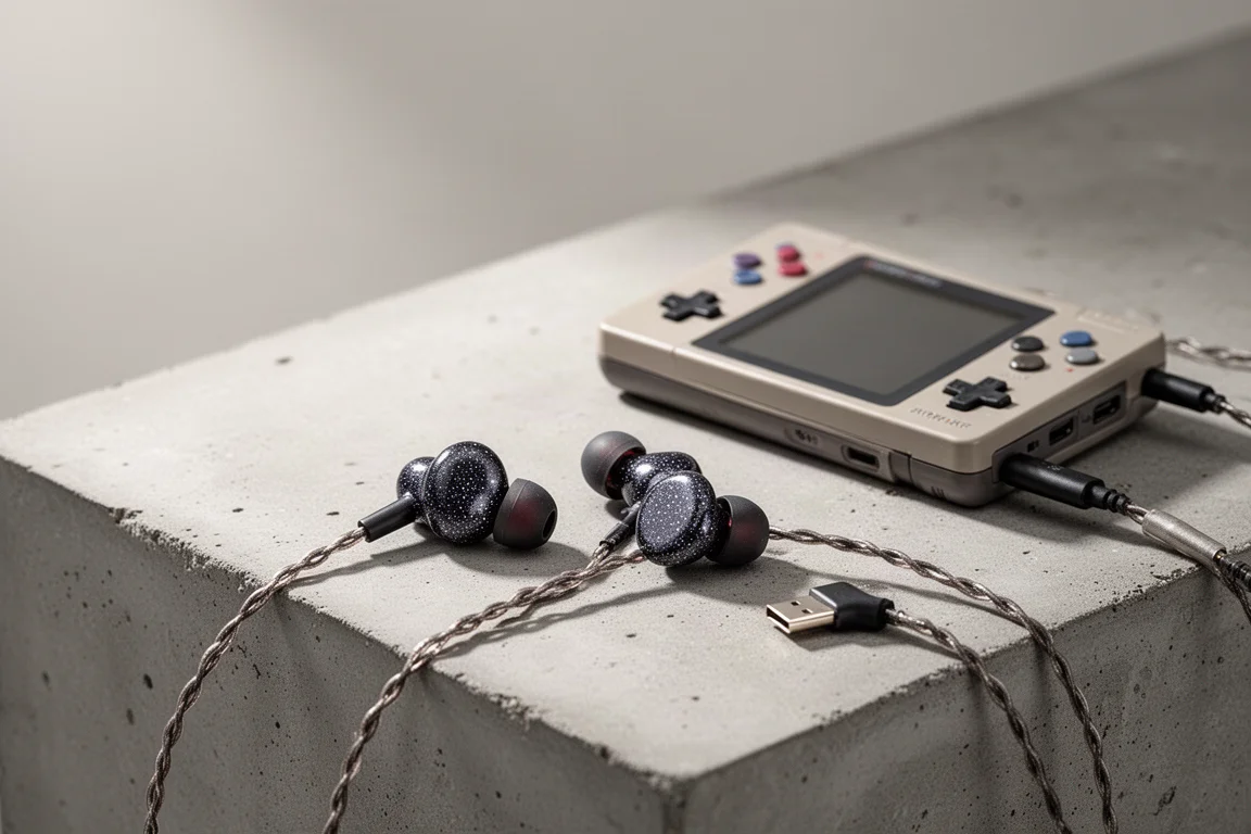 Monk GTR Retro Earbuds Review: USB-C Audio for Retro Handhelds cover image