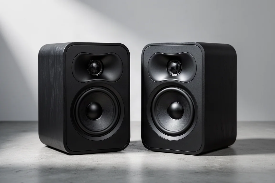 Monoprice Encore Bookshelf Speakers product image