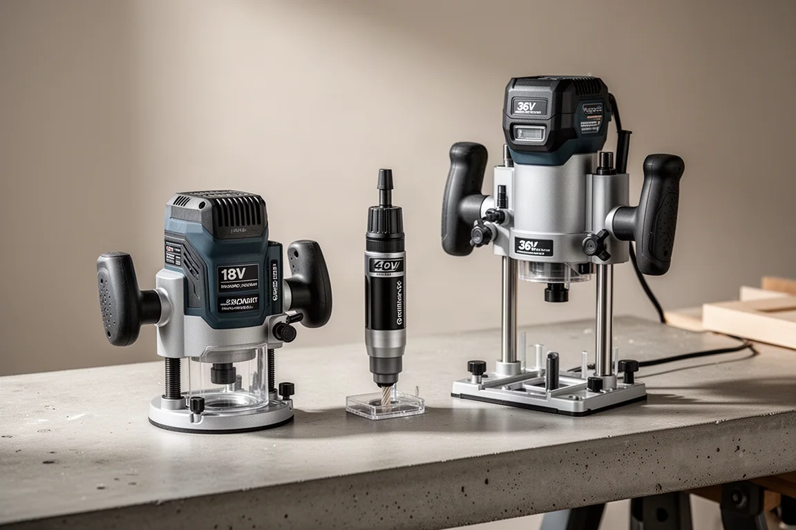 最強無線修邊機／木工機大比較:DeWalt、Makita XGT 與 HiKOKI 36V 封面圖片