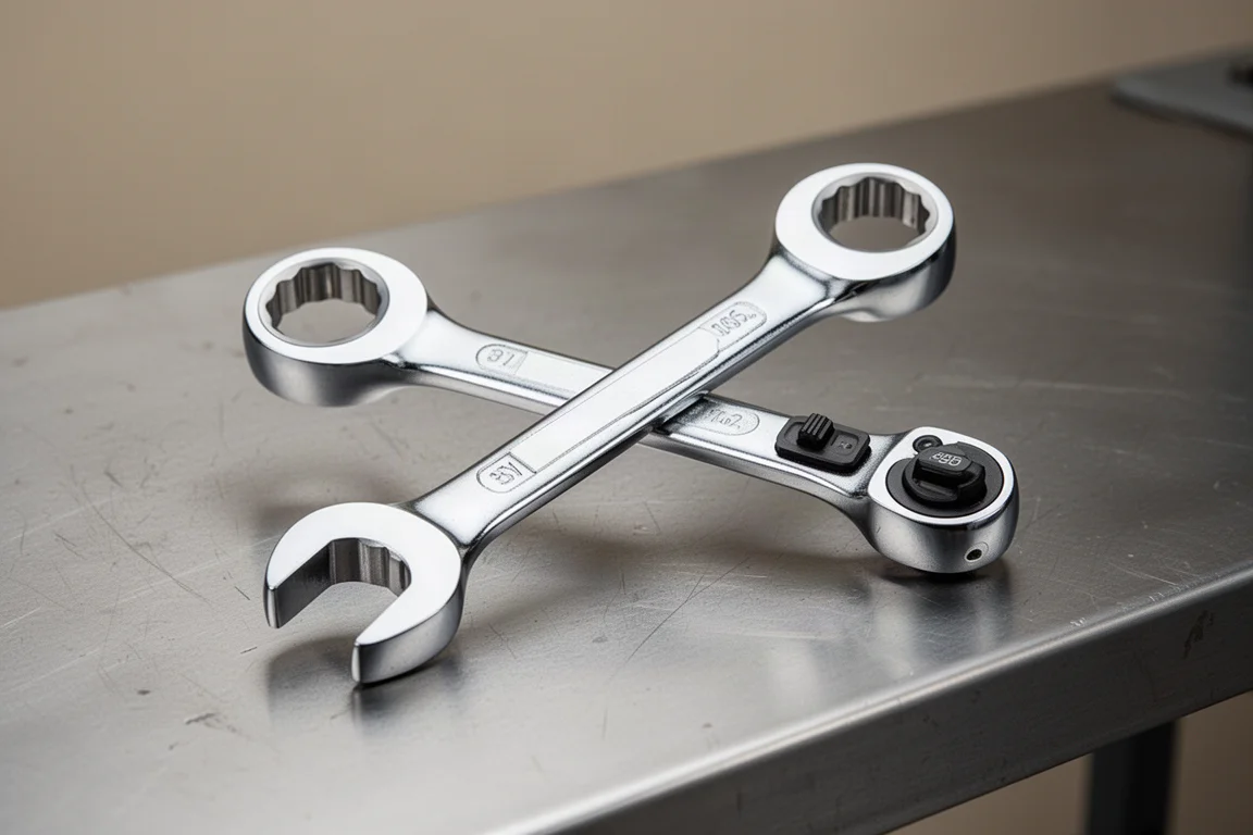 Mountain Double Box Offset Reversible Ratcheting Wrench product image