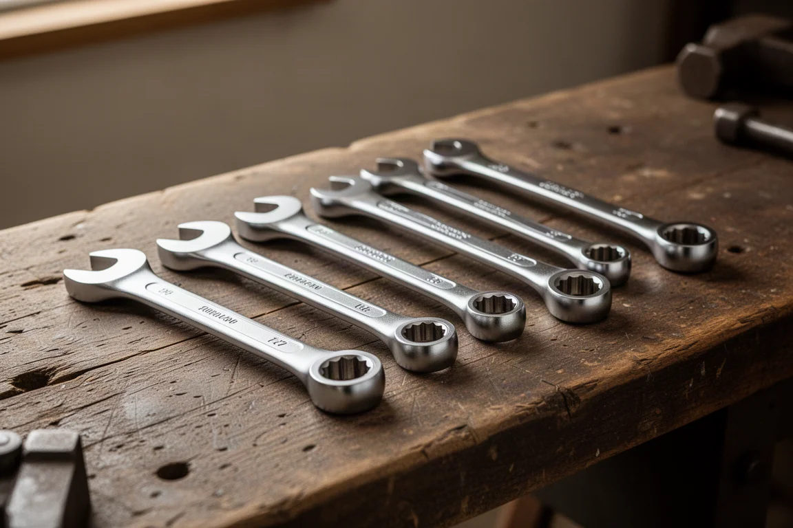 Mountain Double-Sided Flex Head Ratcheting Wrench Set product image