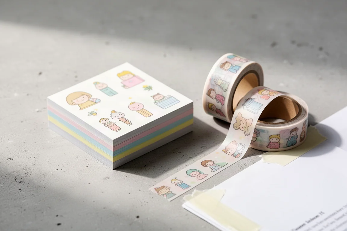 Movic Studio Ghibli Sticky Notes and Washi Tapes product image