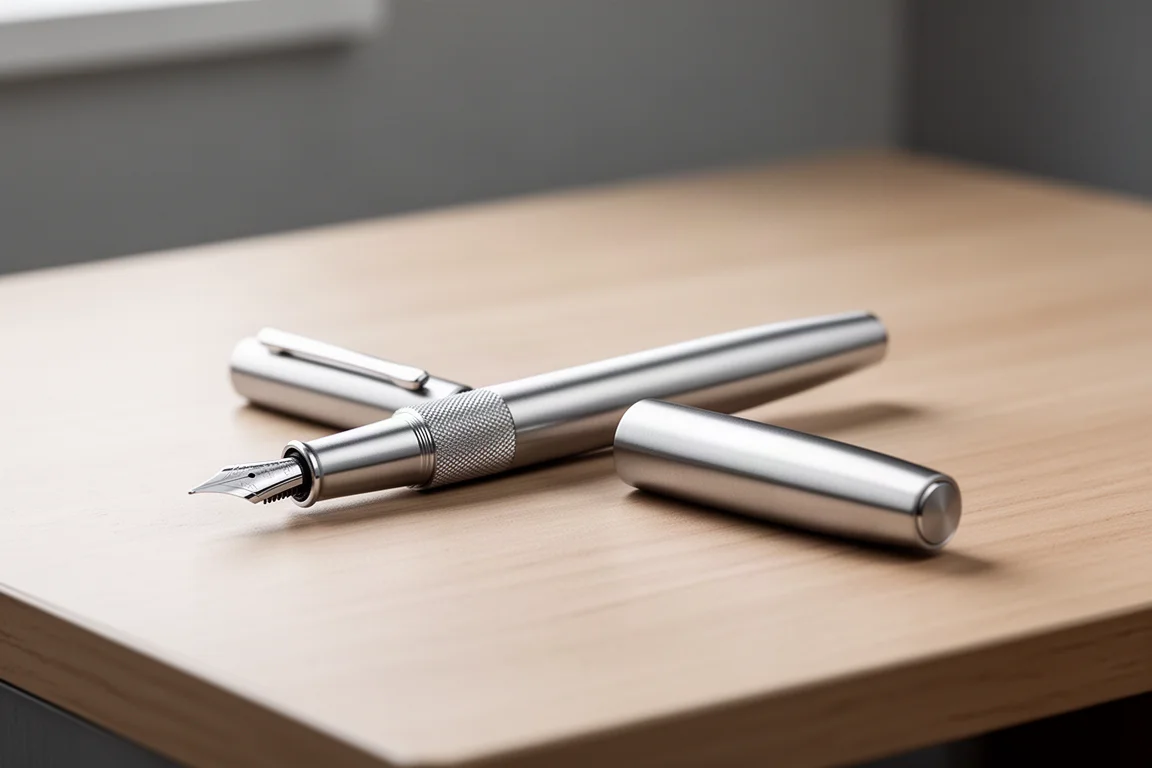 Muji Aluminum Fountain Pen product image