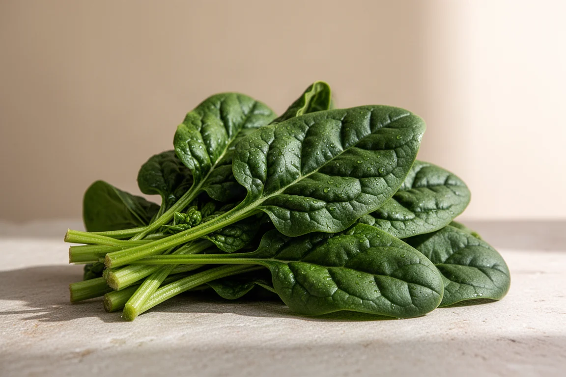 Natoora Italian Large Leaf Unwashed Spinach product image