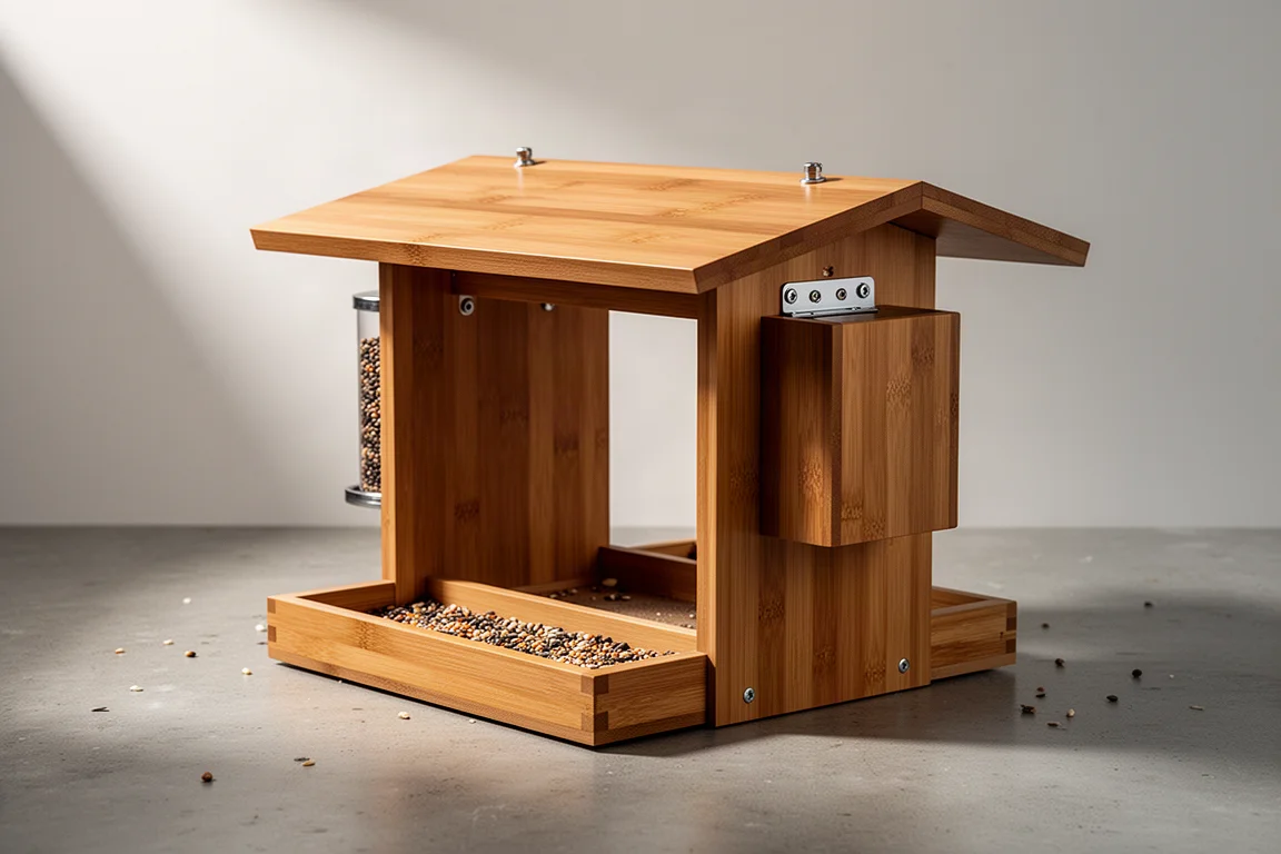 NetVue Bamboo Smart Bird Feeder product image