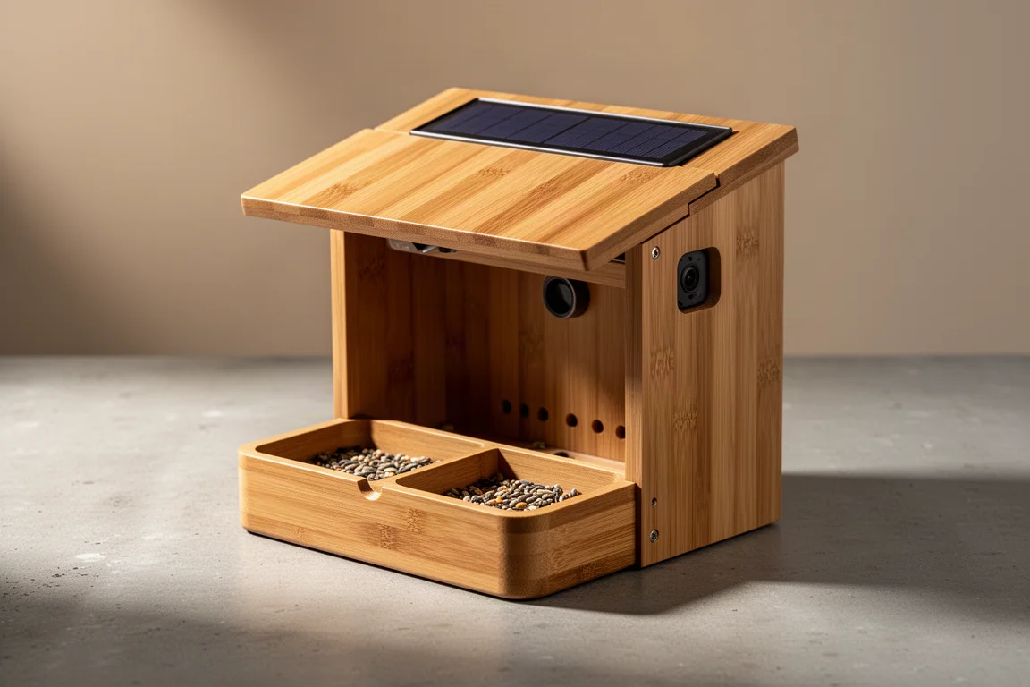 Netvue Birdfy Bamboo Smart Bird Feeder product image