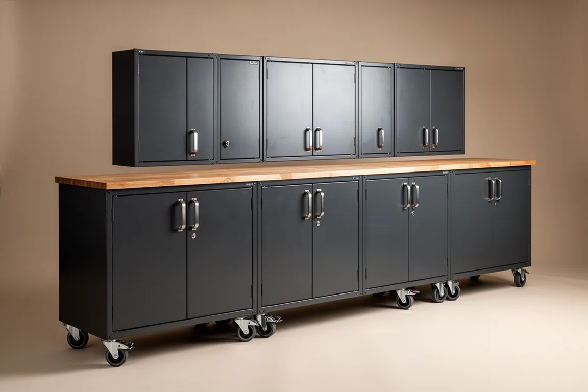 New Age Products Bold 3.0 Storage Cabinet 12-Piece Set product image