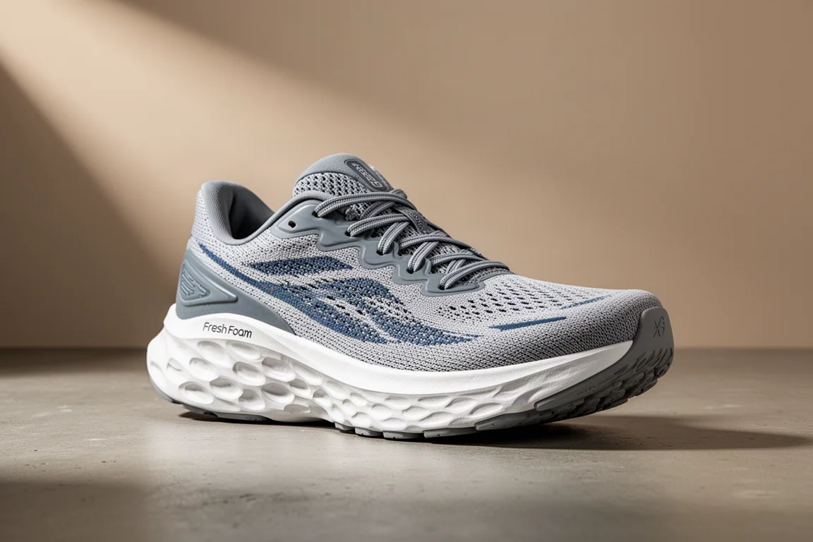 New Balance 880 v11 daily trainer standing on a concrete surface