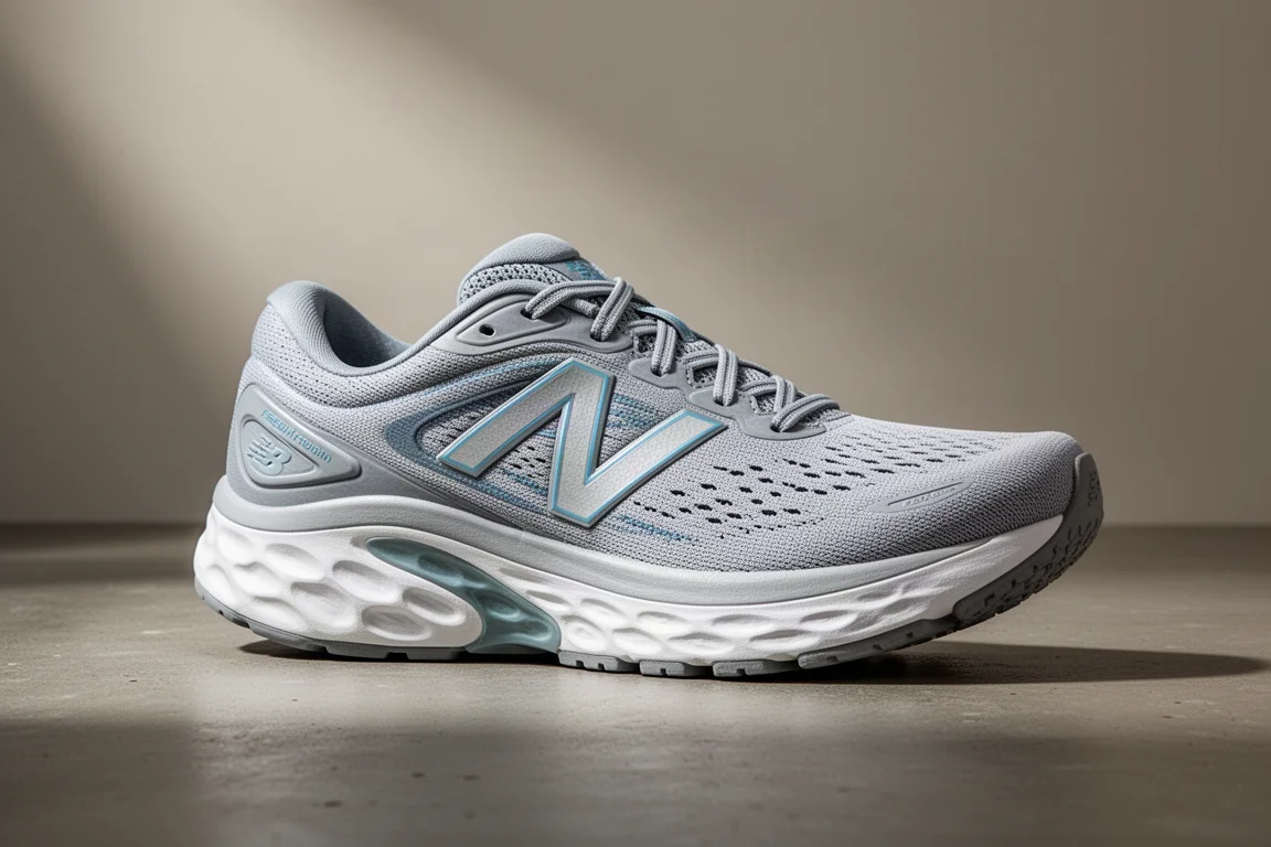 New Balance Fresh Foam X 860 v13 running shoe on a matte concrete surface