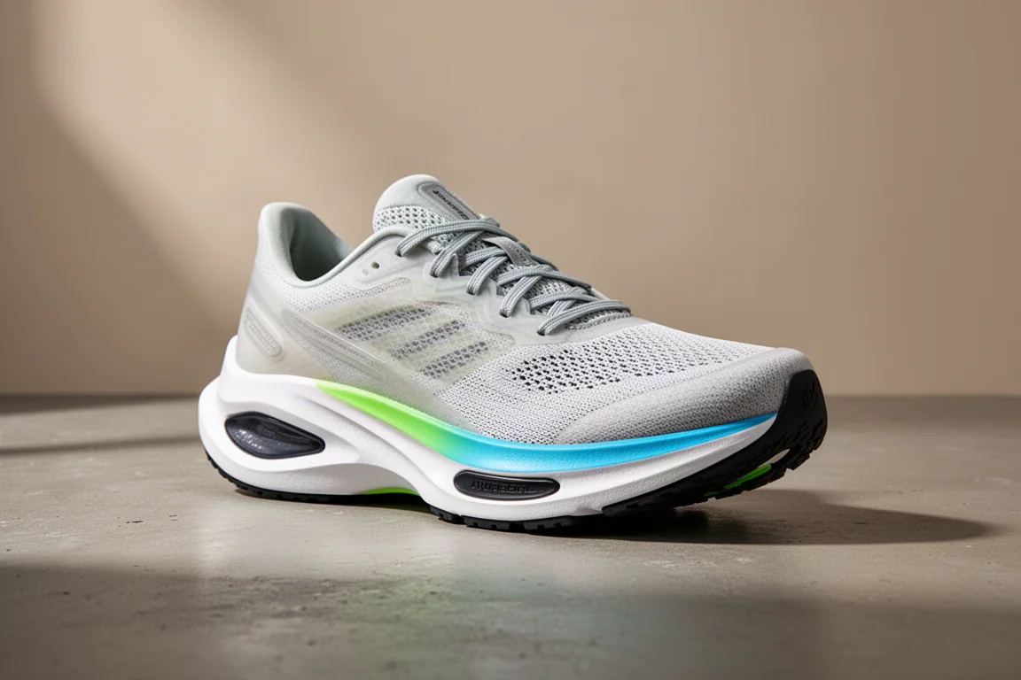 New Balance FuelCell Rebel v3 running shoe on a concrete surface