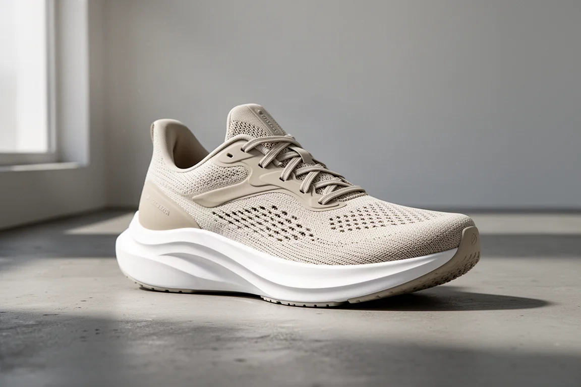 New Balance FuelCell Rebel V4 running shoe on a concrete surface