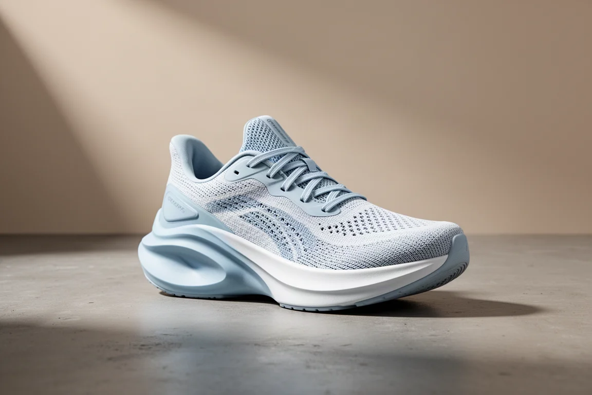 New Balance FuelCell Rebel v5 running shoe on a concrete surface