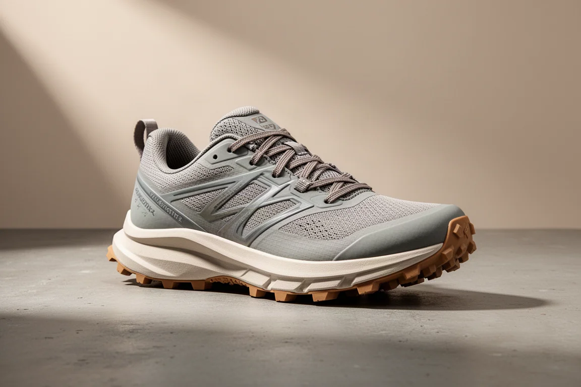 New Balance FuelCell Summit Unknown v3 trail running shoe on concrete surface