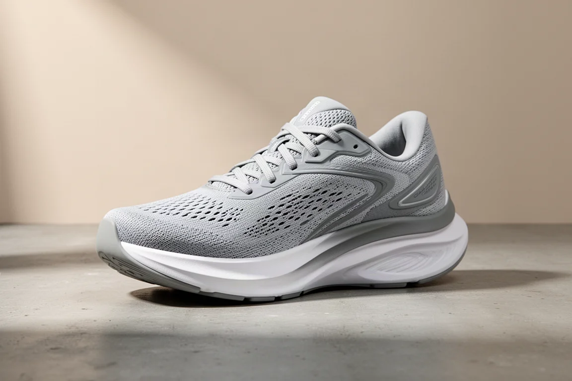 New Balance FuelCell SuperComp Trainer v2 running shoe on a concrete surface
