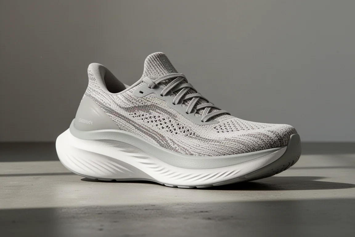 New Balance SuperComp Trainer V3 running shoe on a concrete surface
