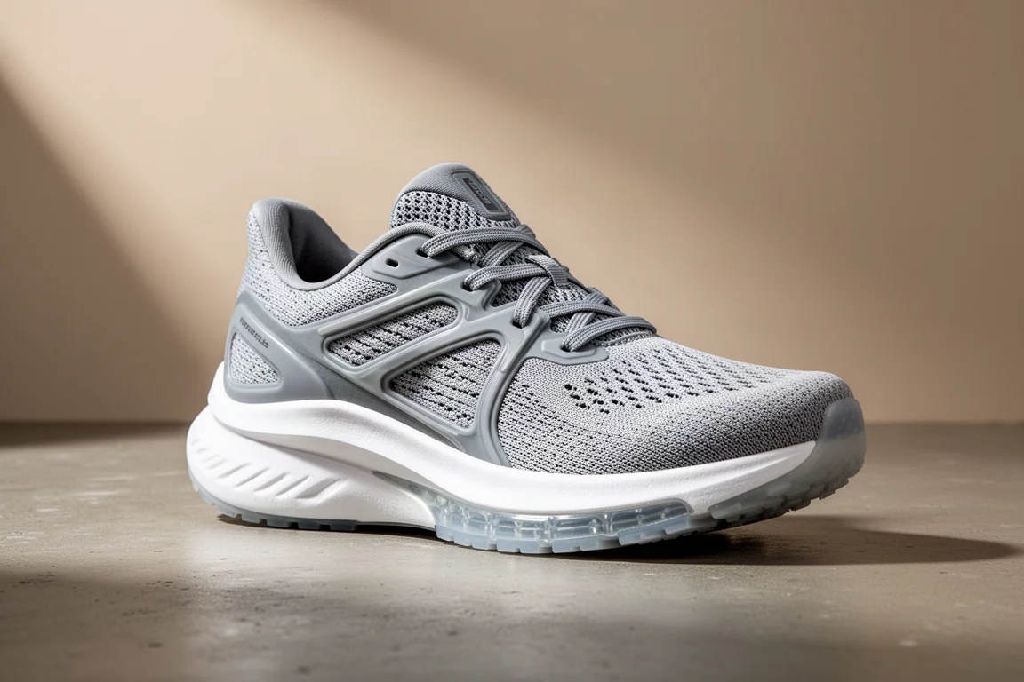 Scarpa da running New Balance SuperComp Rebel su una superficie in cemento
