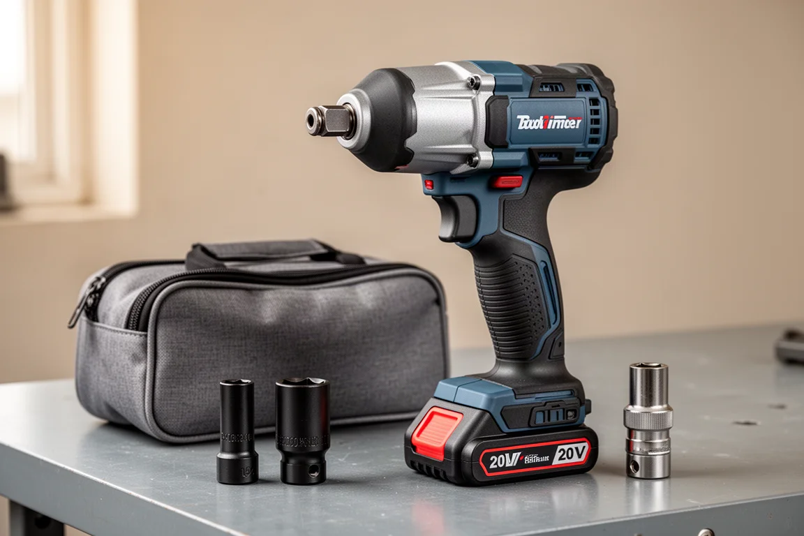 Nico 20V Half-Inch High-Torque Impact Wrench Kit product image