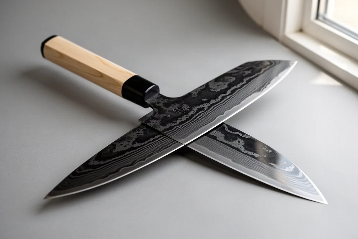 Nigara Hamono Anmon Damascus Gyuto 210mm product image