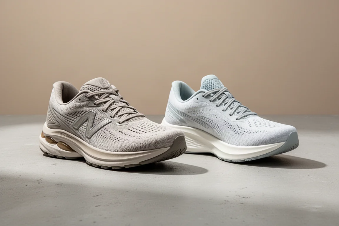 Nike Pegasus 41 and Pegasus Plus running shoes side by side on concrete