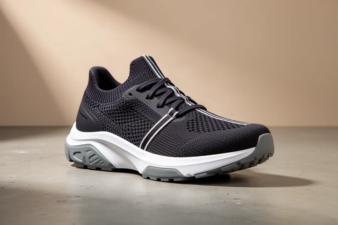 Nike Pegasus Plus running shoe on a matte concrete surface