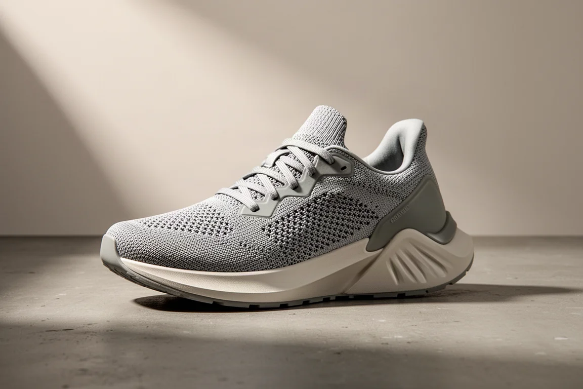Scarpa da running su strada Nike Pegasus Plus su una superficie di cemento opaco