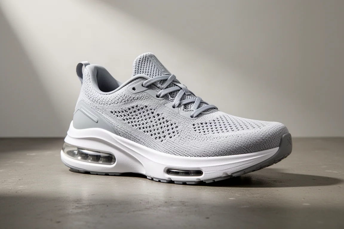Nike Pegasus Premium high-stack running shoe with visible air pod midsole