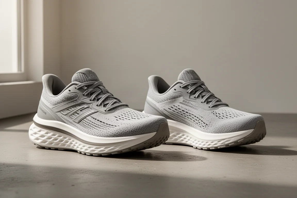 Nike Vomero 17 and Pegasus 40 running shoes side by side on concrete