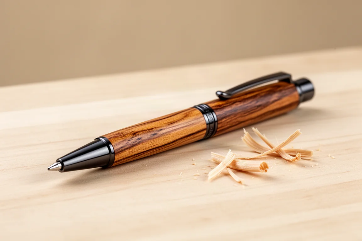 Nohara Kohgei x Yamadamatsu Royo Sandalwood Mechanical Pencil product image