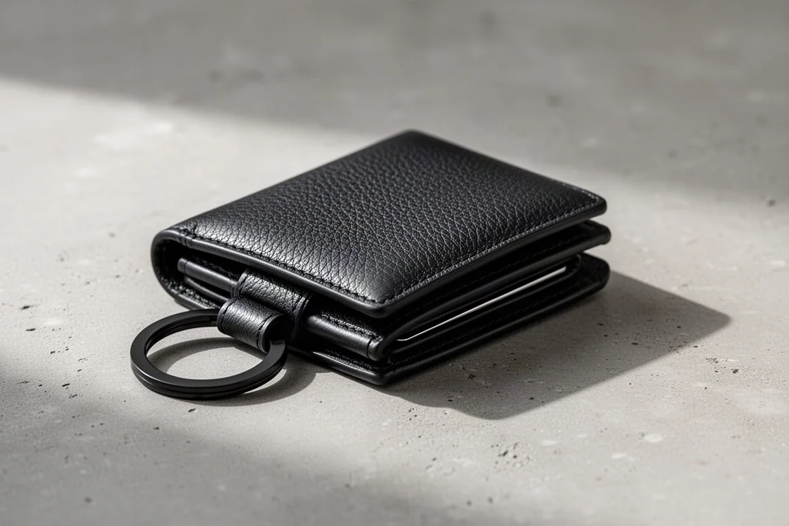 Nomad AirTag Leather Keychain product image