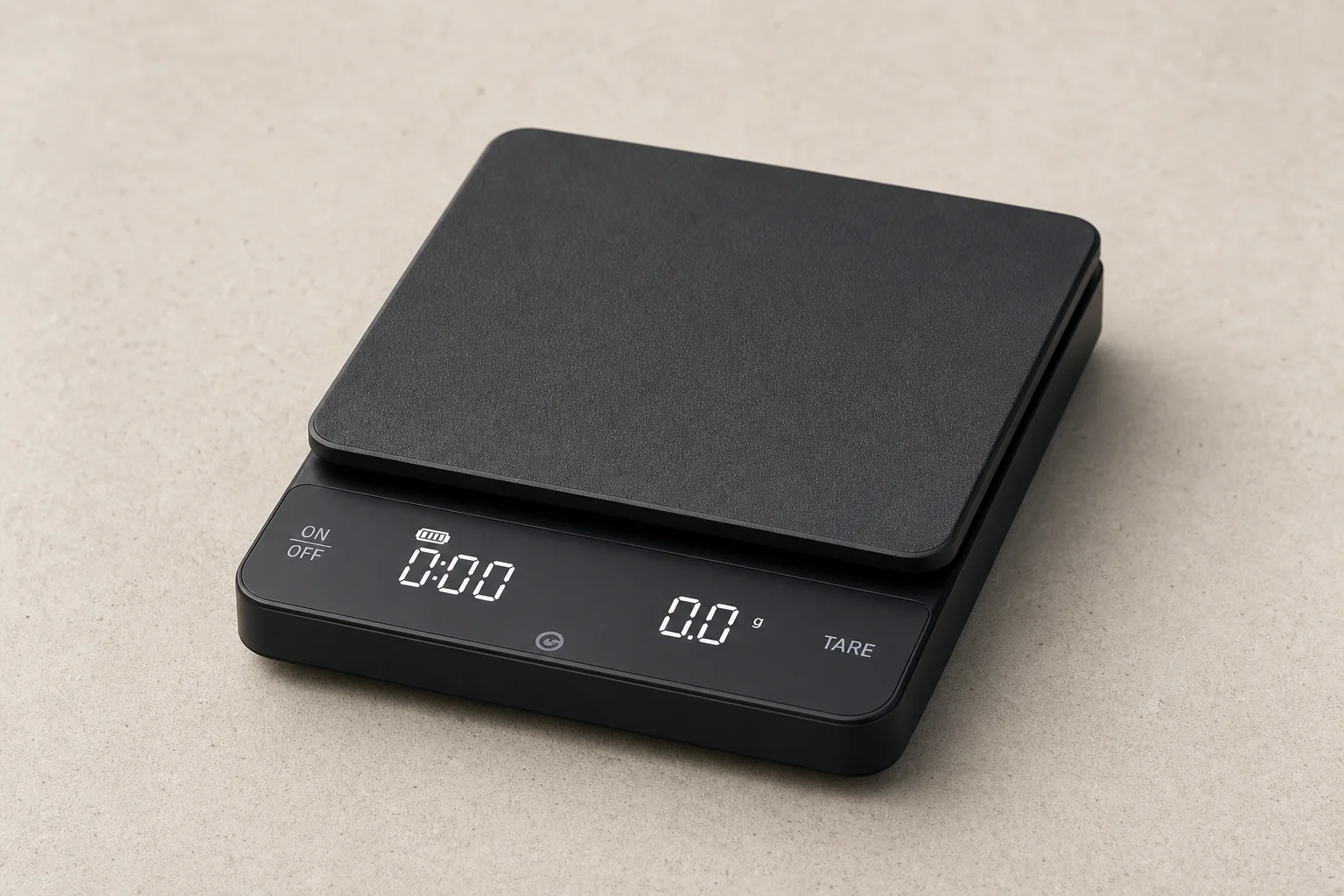 Collection of 15 coffee scales arranged by price from budget to premium models